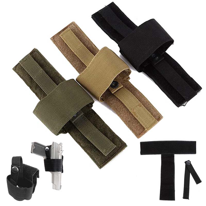 Edc Concealed Carry Holster - ซองใส่ปืนพกพาแบบซ่อนสำหรับใช้งานกลางแจ้ง น้ำหนักเบา กะทัดรัด แบบสองด้าน EDC Pouch