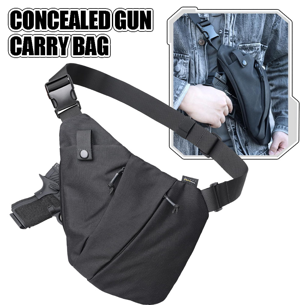 Edc Pistol Carry Bag - ปืนปกปิดทางยุทธวิธีกระเป๋าใส่โน๊ตบุ๊คแบบพกพา Crossbody ของผู้ชายกระเป๋าสะพายปืนพกปืนพกปกปิดกรณีป้องกันการขโมย EDC กระเป๋าใส่โน๊ตบุ๊คแบบพกพา S