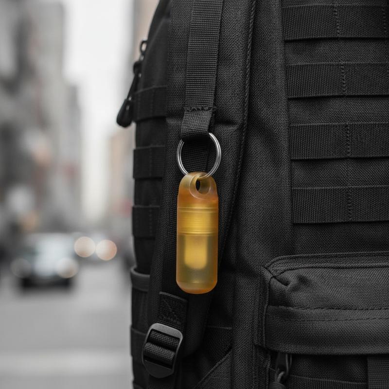 Edc Pill Carry - ขวดยา PEI ขนาดเล็ก กล่องเก็บของอเนกประสงค์ เครื่องมือพกพาสำหรับกิจกรรมกลางแจ้ง EDC