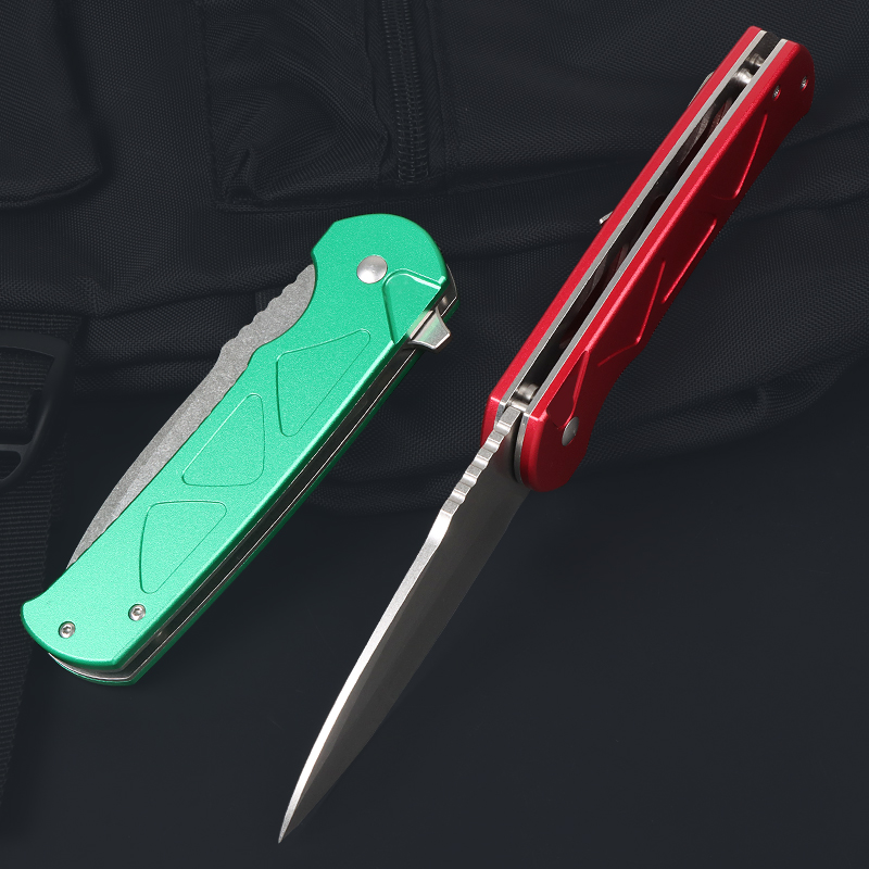 มีดพับสแตนเลส 7CR13 ด้ามจับอะล - Edc Every Day Carry おもちゃ บทวิจารณ์และราคา