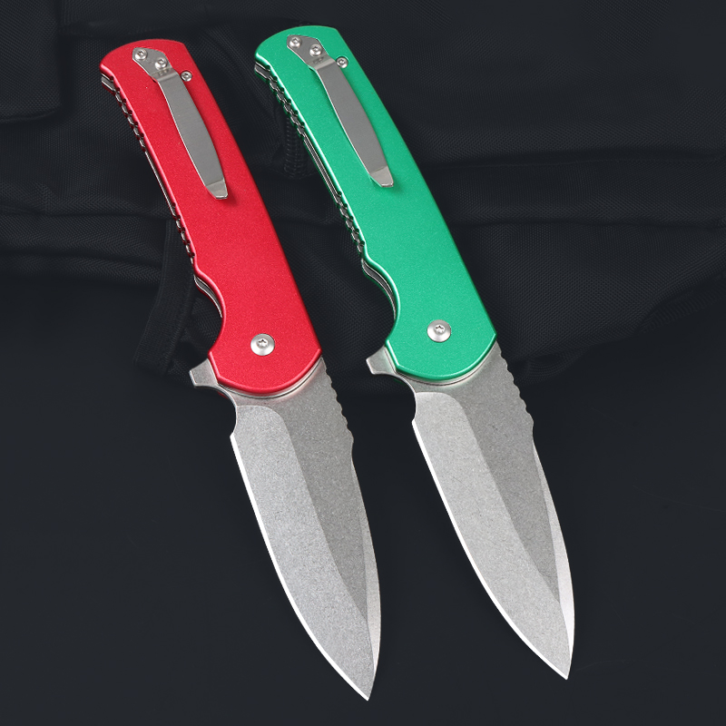 มีดพับสแตนเลส 7CR13 ด้ามจับอะล - Edc Every Day Carry おもちゃ บทวิจารณ์และราคา