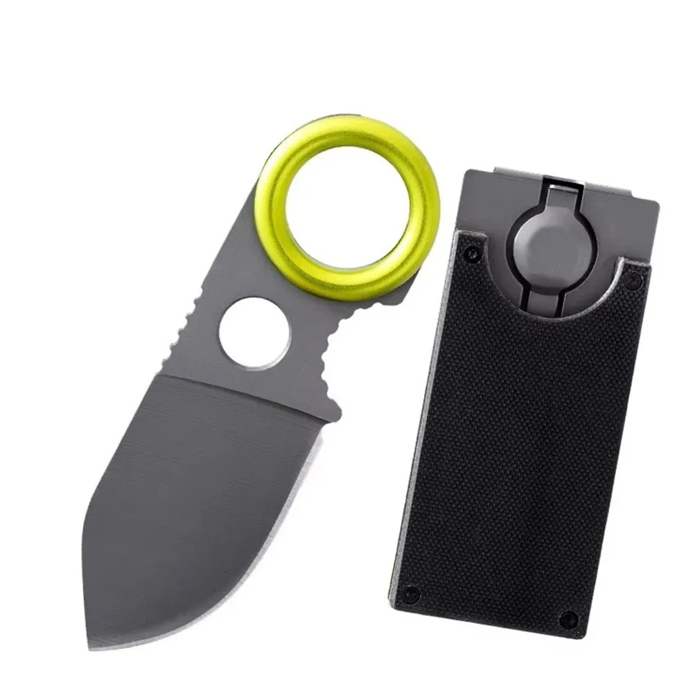 มีดพับขนาดเล็ก EDC ใบมีดคงที่  - Edc Carry Fixed Blade บทวิจารณ์และราคา