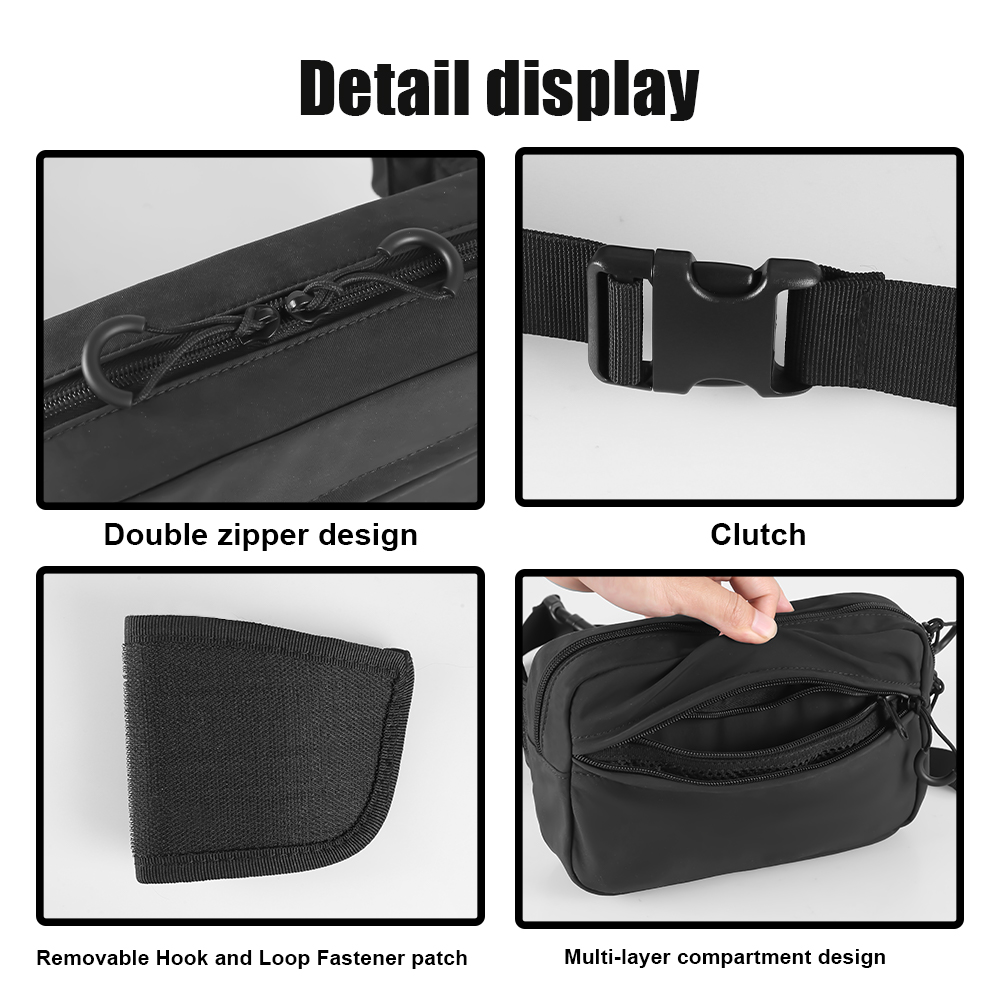กระเป๋าคาดเอวแบบซ่อนสำหรับพกพา - Edc Pistol Carry Bag บทวิจารณ์และราคา