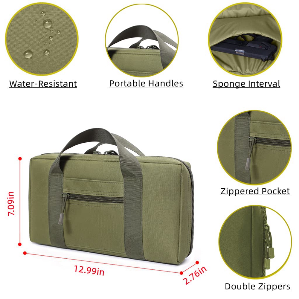 กระเป๋าใส่ปืนพกแบบยุทธวิธี สำห - Edc Pistol Carry Bag บทวิจารณ์และราคา