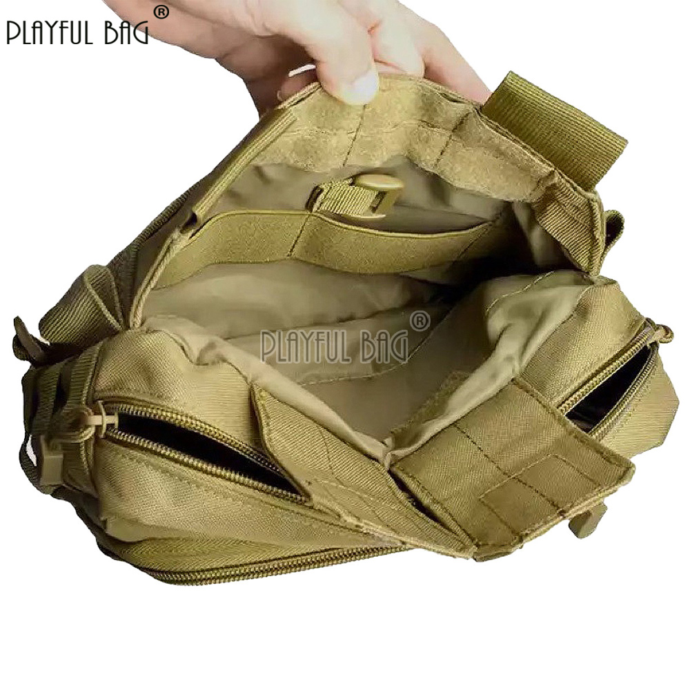 กระเป๋าสะพายข้างแบบยุทธวิธีสำห - Edc Pistol Carry Bag บทวิจารณ์และราคา