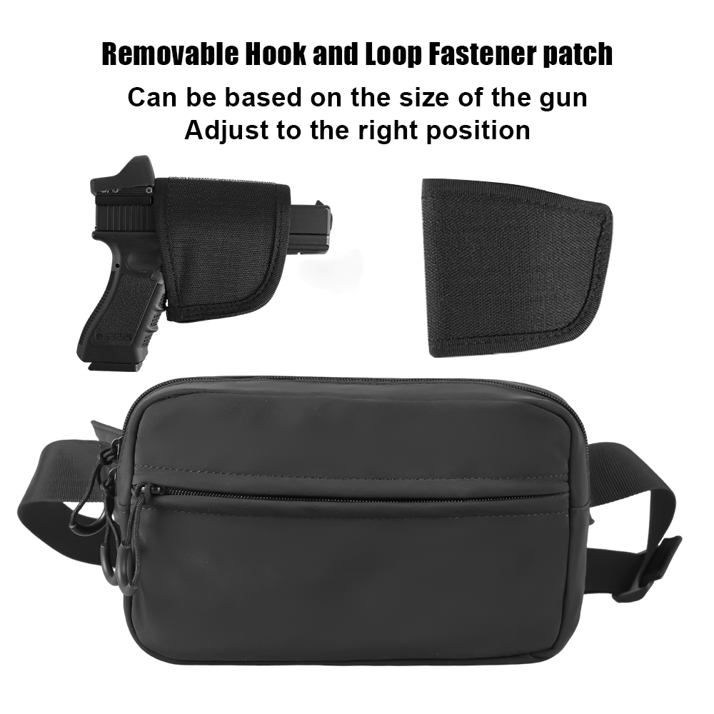 ยุทธวิธีCrossbodyกระเป๋าปืนพกเ - Edc Pistol Carry Bag บทวิจารณ์และราคา
