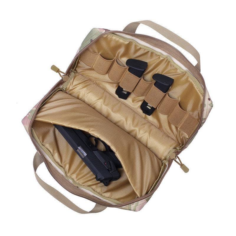 กลางแจ้งปืนพกกระเป๋า EDC กระเป - Edc Pistol Carry Bag บทวิจารณ์และราคา