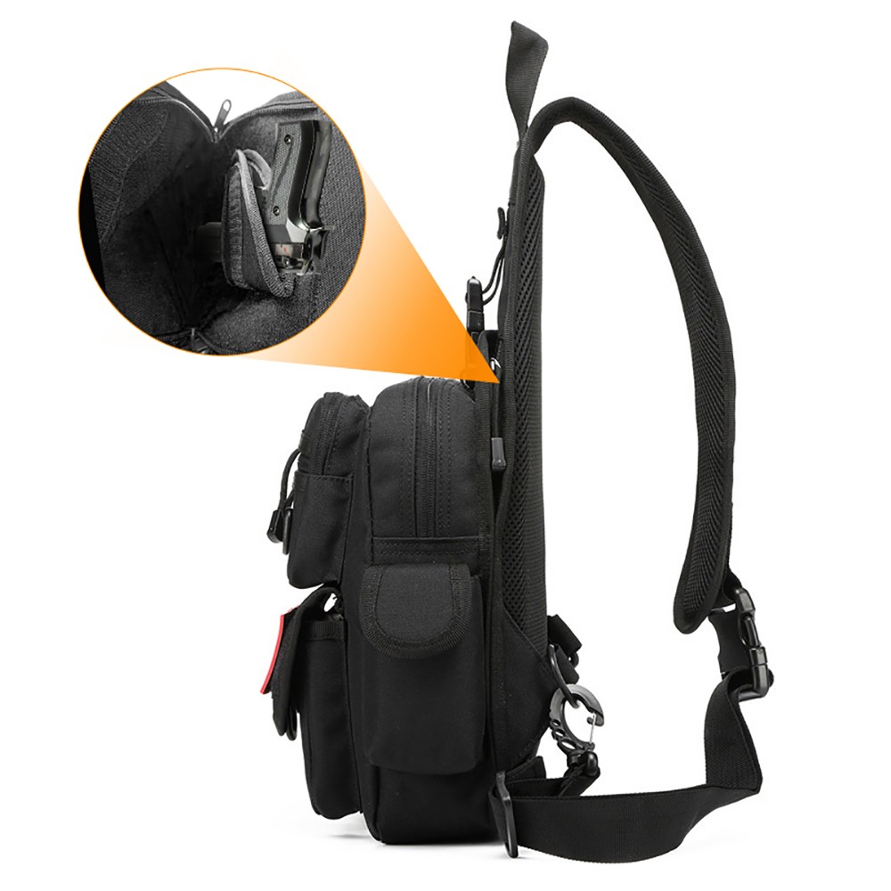 กระเป๋าปืนพกพาแบบยุทธวิธี กระเ - Edc Pistol Carry Bag บทวิจารณ์และราคา
