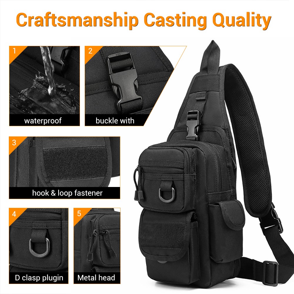 กระเป๋าปืนพกพาแบบยุทธวิธี กระเ - Edc Pistol Carry Bag บทวิจารณ์และราคา