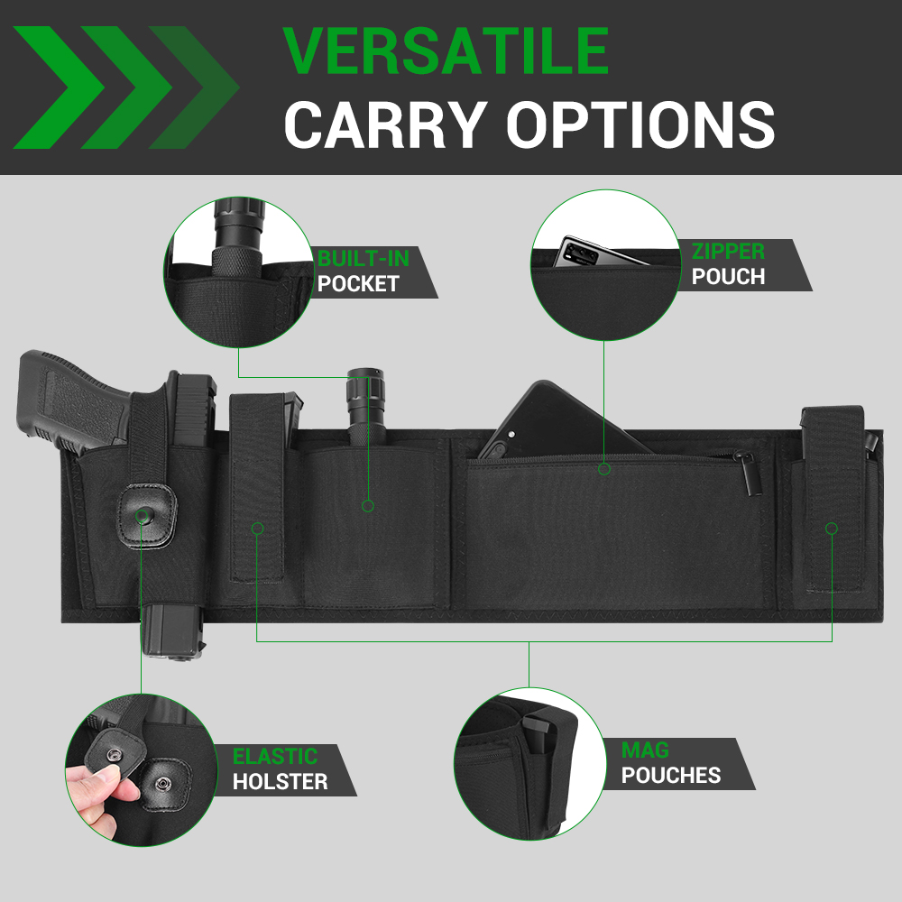 ซองปืนพกแบบคาดเอว ซองปืนพกแบบซ - Edc Concealed Carry Holster บทวิจารณ์และราคา